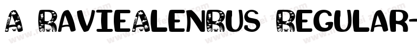 A RavieAlenRus Regular字体转换